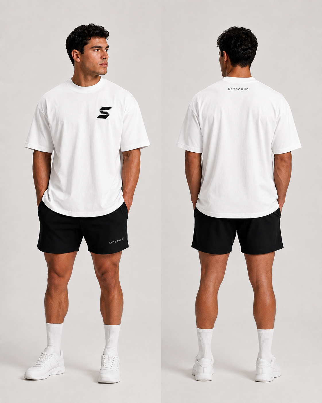 Drop 001 Oversized Tee - White