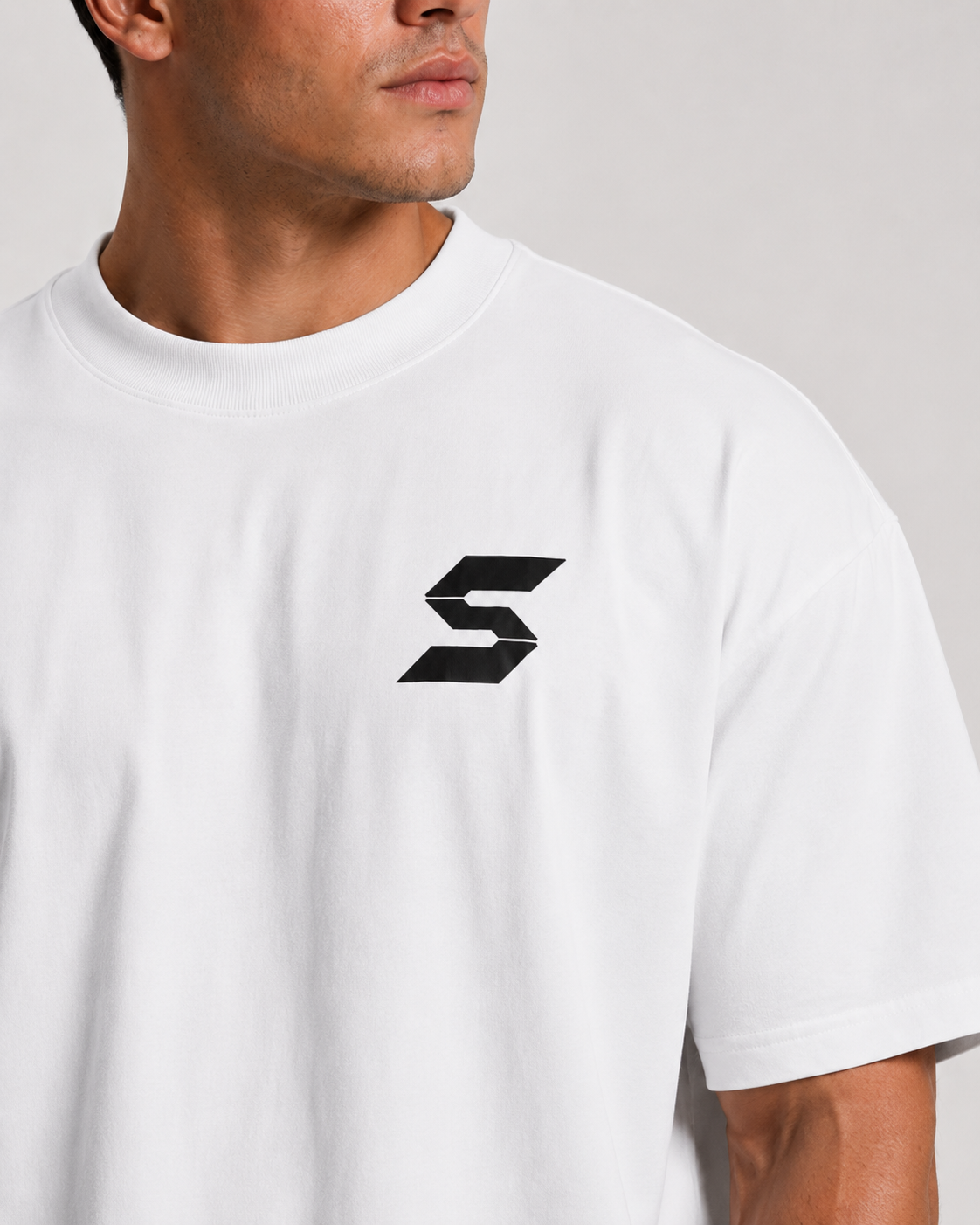Drop 001 Oversized Tee - White