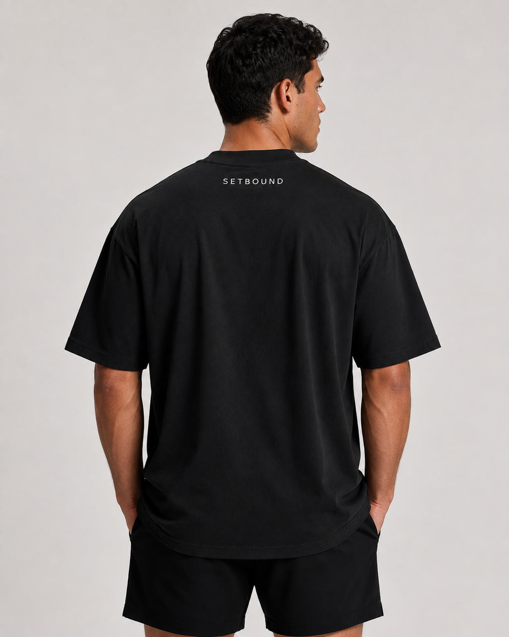 Drop 001 Oversized Tee - Black