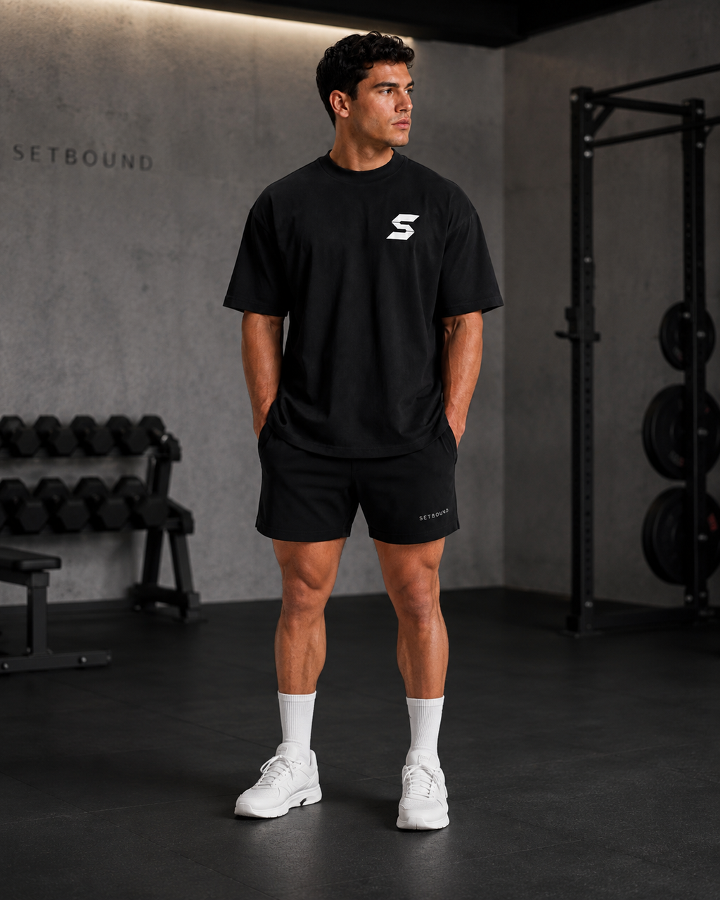 Drop 001 Oversized Tee - Black