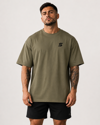 DROP 001 // Signature Oversized Tee - Artichoke