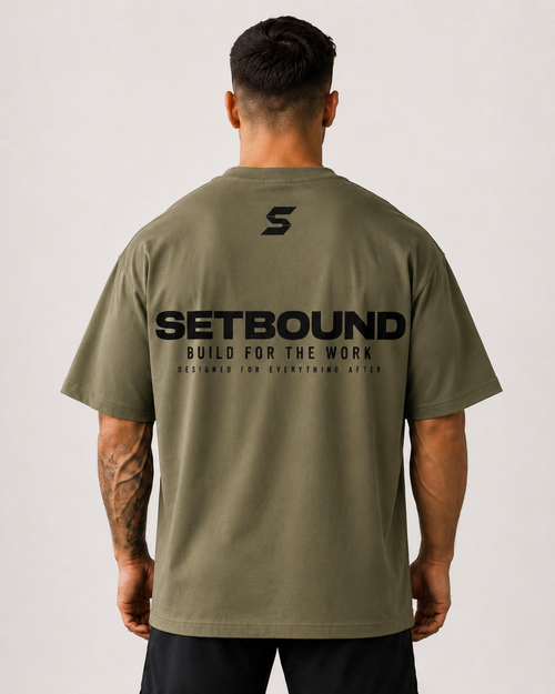 DROP 001 // Signature Oversized Tee - Artichoke