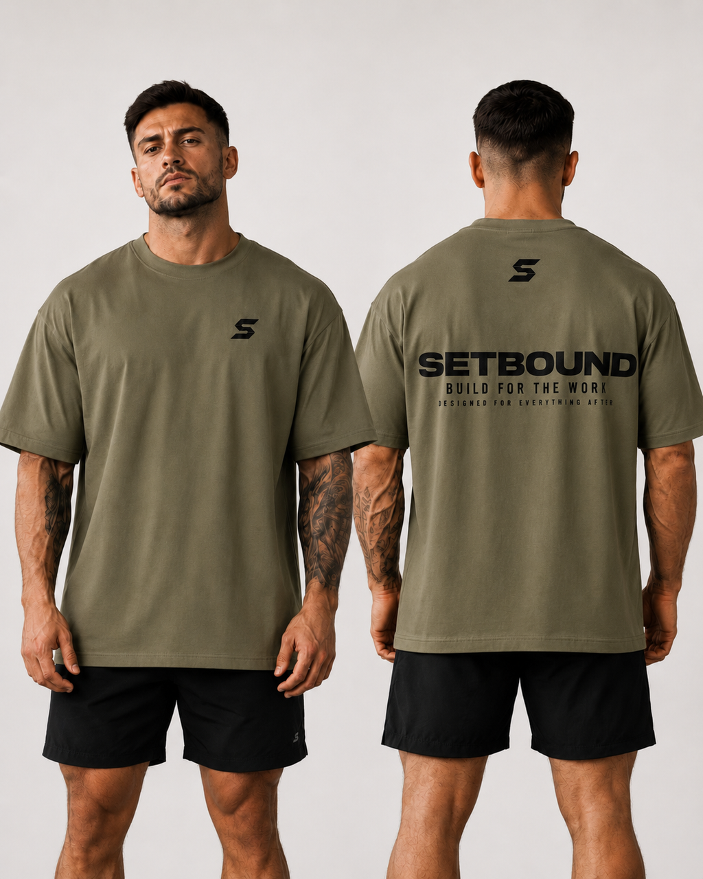 DROP 001 // Signature Oversized Tee - Artichoke