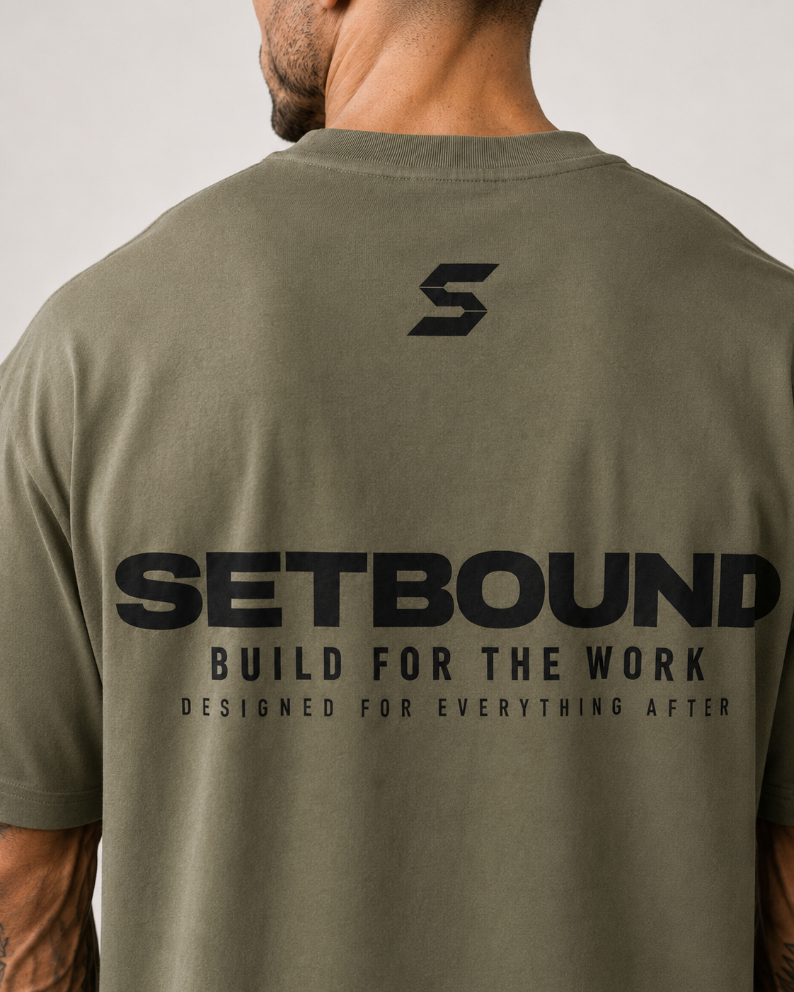 DROP 001 // Signature Oversized Tee - Artichoke