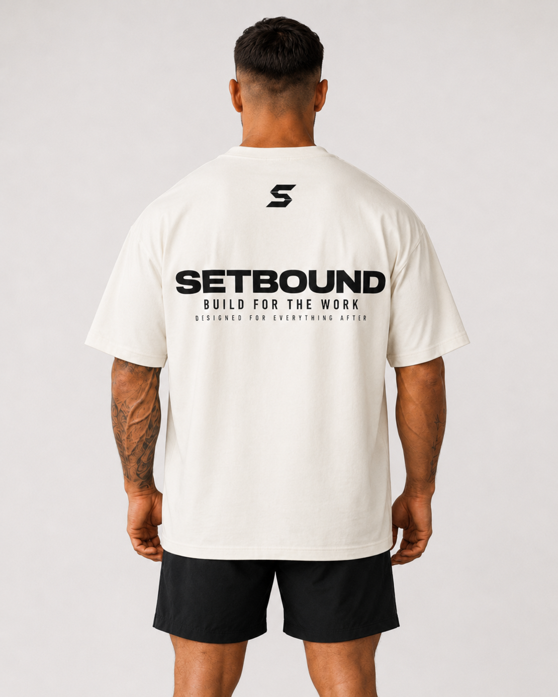 DROP 001 // Signature Oversized Tee - Off White