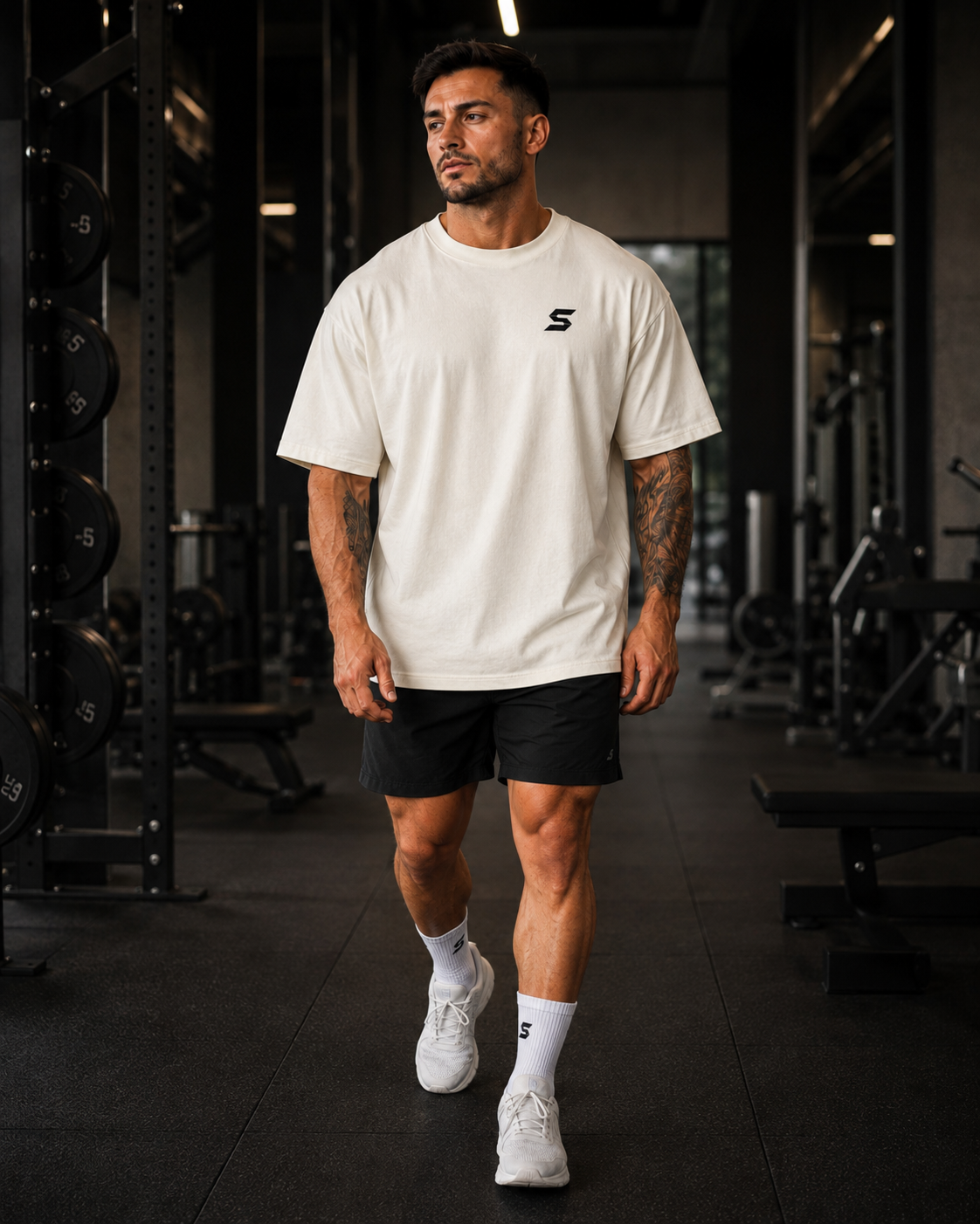DROP 001 // Signature Oversized Tee - Off White